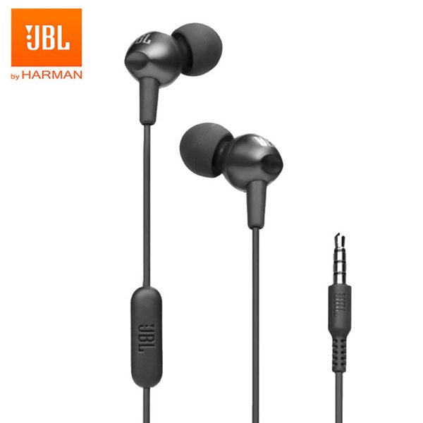 JBL C200SI by Harman Super Deep Bass in-Ear Premium Headphones with Mic - Image 2