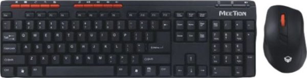 Meetion Office Wired Mouse and Keyboard Combo AT 100 - Image 2