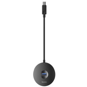 Baseus Round Box HUB Adapter Type-C to USB3.0*1+USB2.0*3