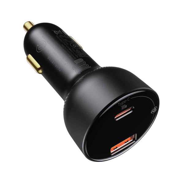 Baseus Supreme Digital Display PPS Duel Quick Charger TZCCZX-01 with Baseus Xiaobai series Fast Charging Cable Type-C to Type-C 100W (20V/5A) 1m Black (6MW) - Image 2