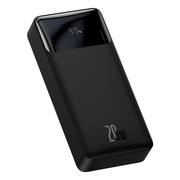 BASEUS POWER BANK BIPOW DIGITAL DISPLAY 20000MAH 20W BLACK MOQ:10 (PPDML-M01) - Image 2