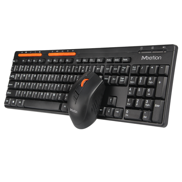 Meetion Office Wired Mouse and Keyboard Combo AT 100 - Image 3
