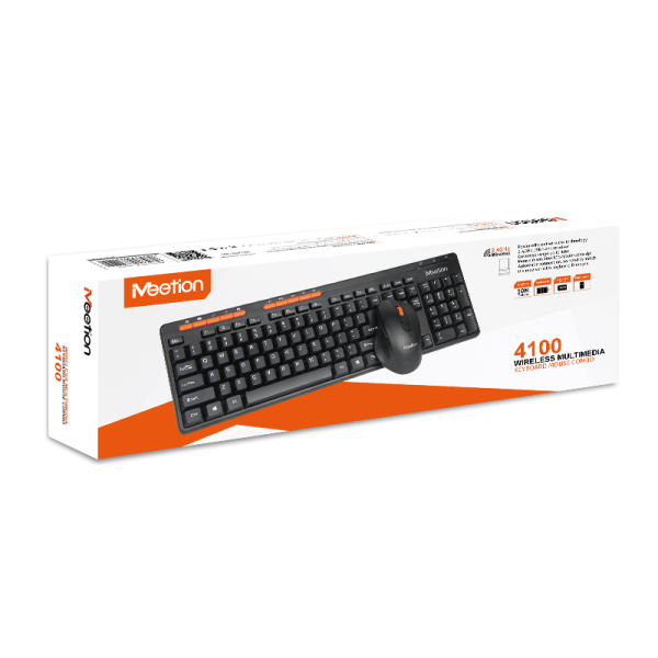 Meetion Office Wired Mouse and Keyboard Combo AT 100 - Image 4