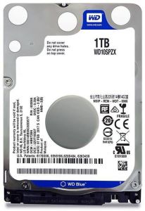 WD Blue 1TB HDD Laptop 2.5 inch SATA 5400RPM - WD10SPZX