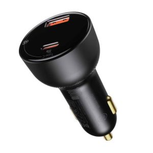 Baseus Supreme Digital Display PPS Duel Quick Charger TZCCZX-01 with Baseus Xiaobai series Fast Charging Cable Type-C to Type-C 100W (20V/5A) 1m Black (6MW)