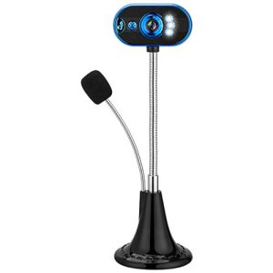 Adjustable Computer HD Webcam 720P Webcam Microphone USB Camera with Mic