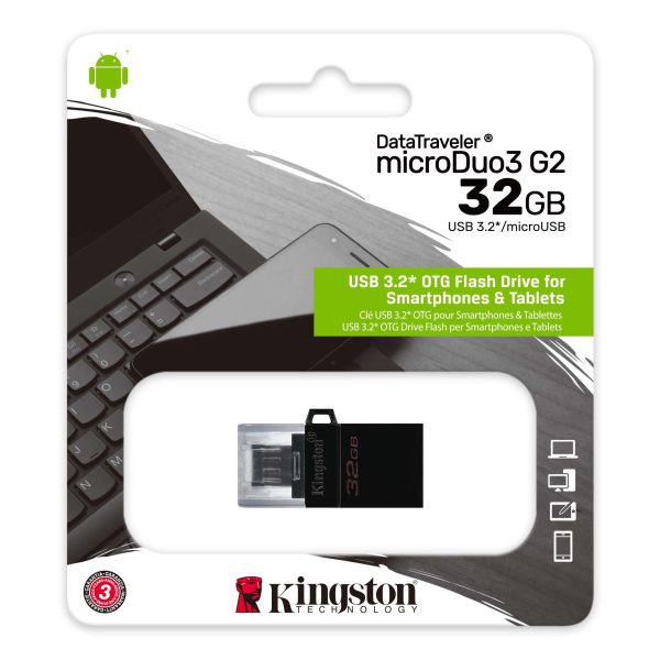 Kingston 32GB OTG Drive DTDUO3 3.2 - Image 2