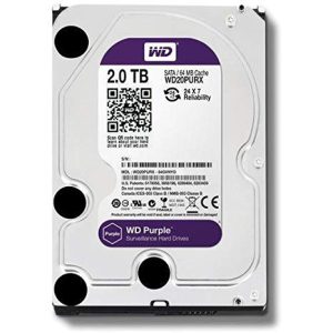 Hard Disk WD 2TB Sata Purple (2 years warranty)