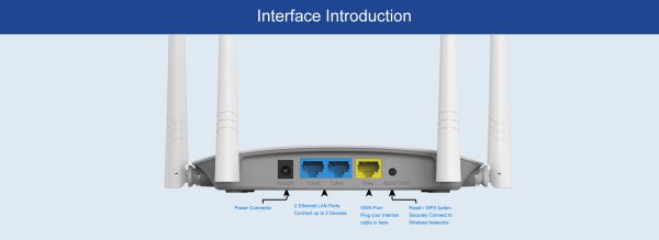 LB-LINK WIRELESS ROUTER BL-WR450H - Image 2