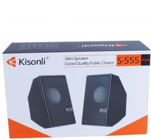 Kisonli S-555 Multimedia Speaker- USB power