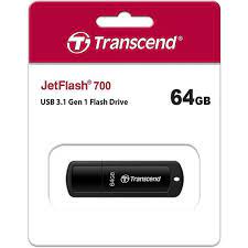 Transcend 64GB JetFlash 700 Pen Drive (USB 3.1)