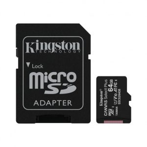 Kingston 64GB Micro SD Memory Card Class 10