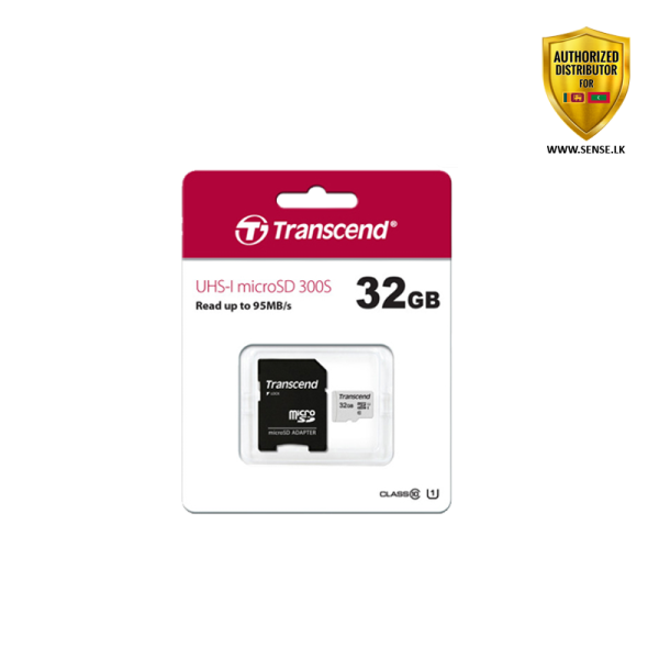 Transcend 32GB 300S UHS-I microSDHC Memory Card with SD Adapter - Image 5