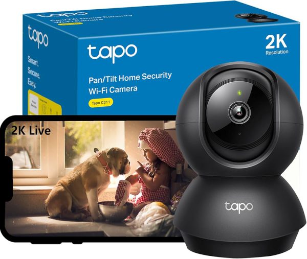 Pan/Tilt Home Security Wi-Fi Camera | Tapo C211 V2.6