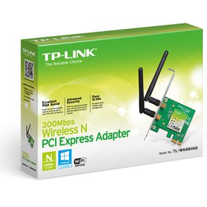 WIRELESS NETWORK CARD - TP-LINK TL-W881ND 300MBPS PCI E ADAPTER