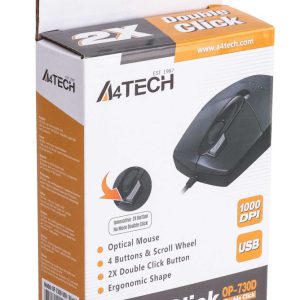 A4TECH 2X Click OP-620D Double Click Mouse