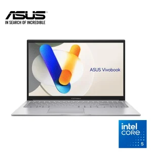 ASUS Vivobook 15 X1504VA-NJ3851WS - 13th Gen i3, 8GB RAM, 512GB SSD, Cool Silver