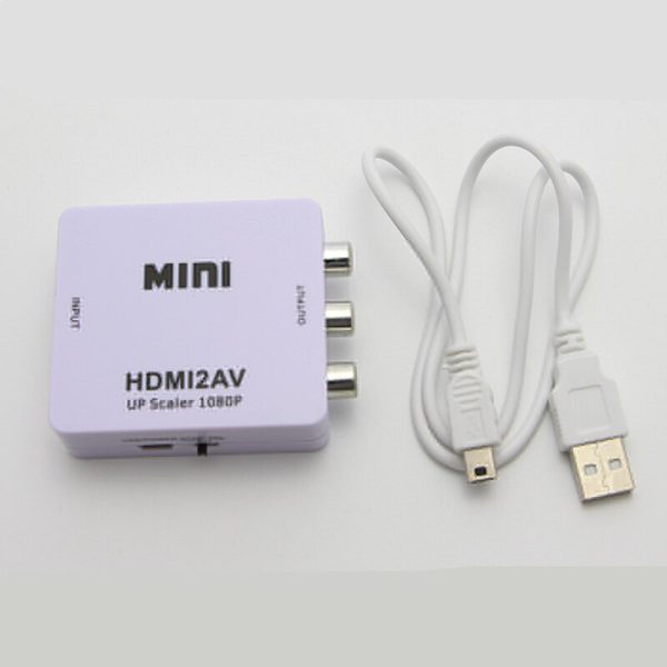 HDMI to RCA Converter, 1080p HDMI to AV Composite Adapter - Image 3