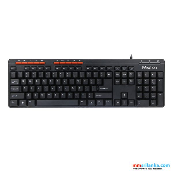 MEETION USB Standard Corded Keyboard K600M - Image 6