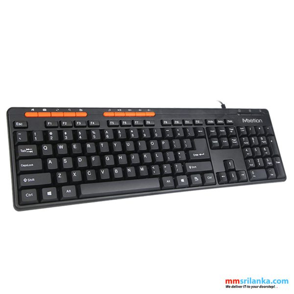 MEETION USB Standard Corded Keyboard K600M - Image 5