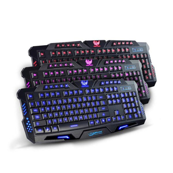 M200 Tri- Colour Backlit Gaming Keyboard - Image 3