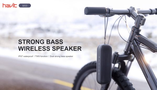 HAVIT M69 Strong Bass Wireless Bluetooth Portable Speaker - Image 5