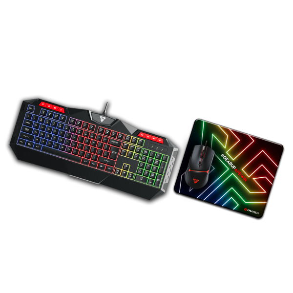 FANTECH P31 Gaming Wired Keyboard, Mouse & Pad Combo - Image 3