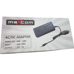 Maxcom AC/DC 12V-5A Power Adapter