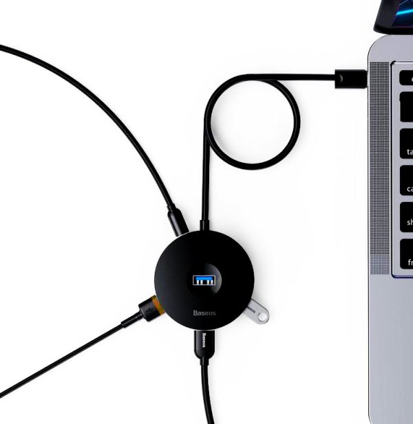 Baseus round box HUB adapter - Image 4
