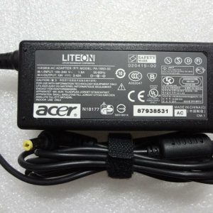 Acer Laptop Power Adapter Charger 19V 3.42A 65W 5.5×1.7mm