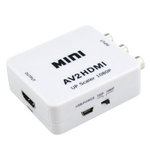 Mini AV2HDMI Composite RCA CVBS AV to HDMI Converter Adapter