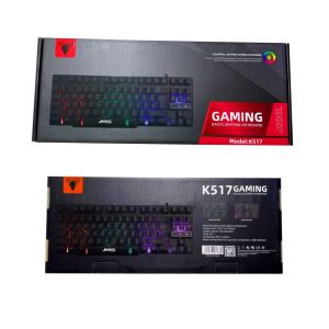 Jedel K517 USB Gaming Keyboard With Lighting (6MW)