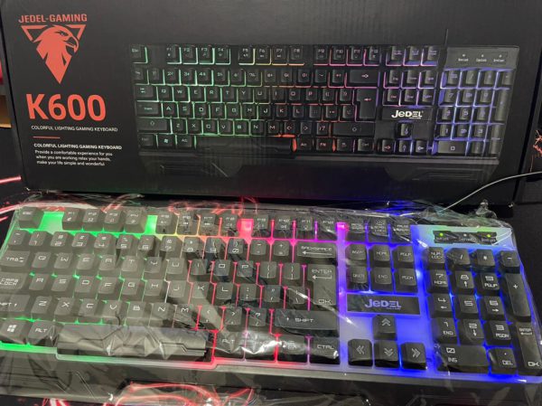 Jedel K600 USB Gaming Keyboard With Lighting (6MW) - Image 2