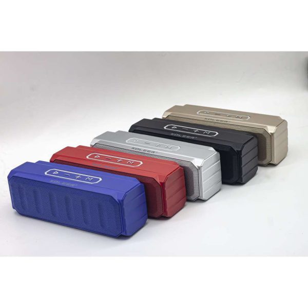 KOLEER S813 Wireless Bluetooth 5.0 Portable Speaker / Rechargeable / Super Bass / FM Radio / TF Slot / AUX (6MW) - Image 2