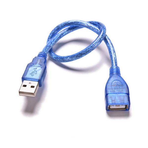 USB 2.0 Female To Male Extension Extender Cable Short Cord 30cm