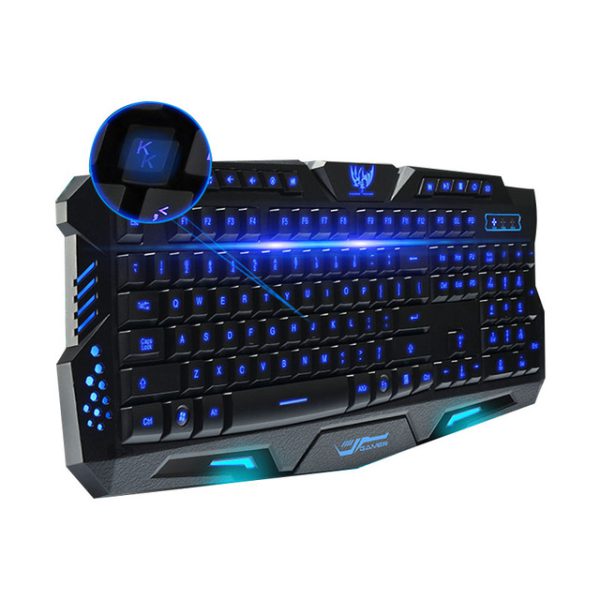 M200 Tri- Colour Backlit Gaming Keyboard - Image 2