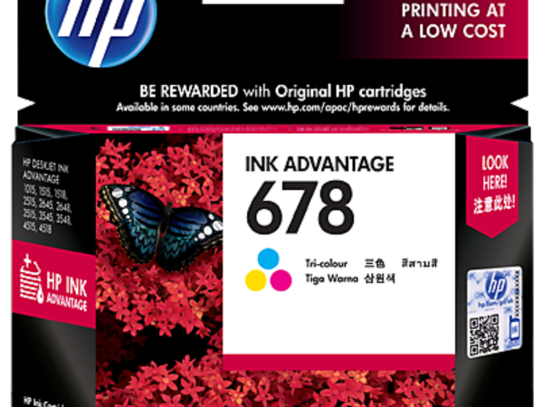 HP 678 Tri Color Cartridge