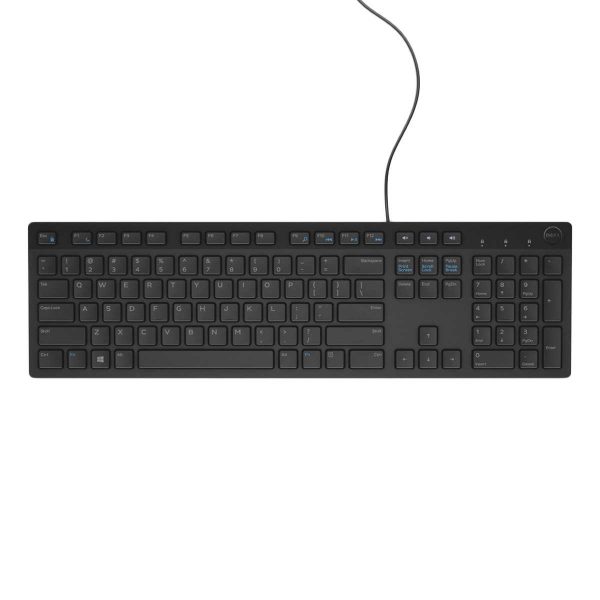 Dell Multimedia Keyboard-KB216 - US International (QWERTY) - Black