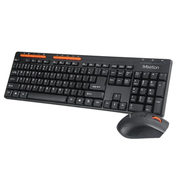 Meetion Office Wired Mouse and Keyboard Combo AT 100